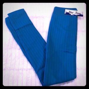 Aqua Fleece Lined Leggings